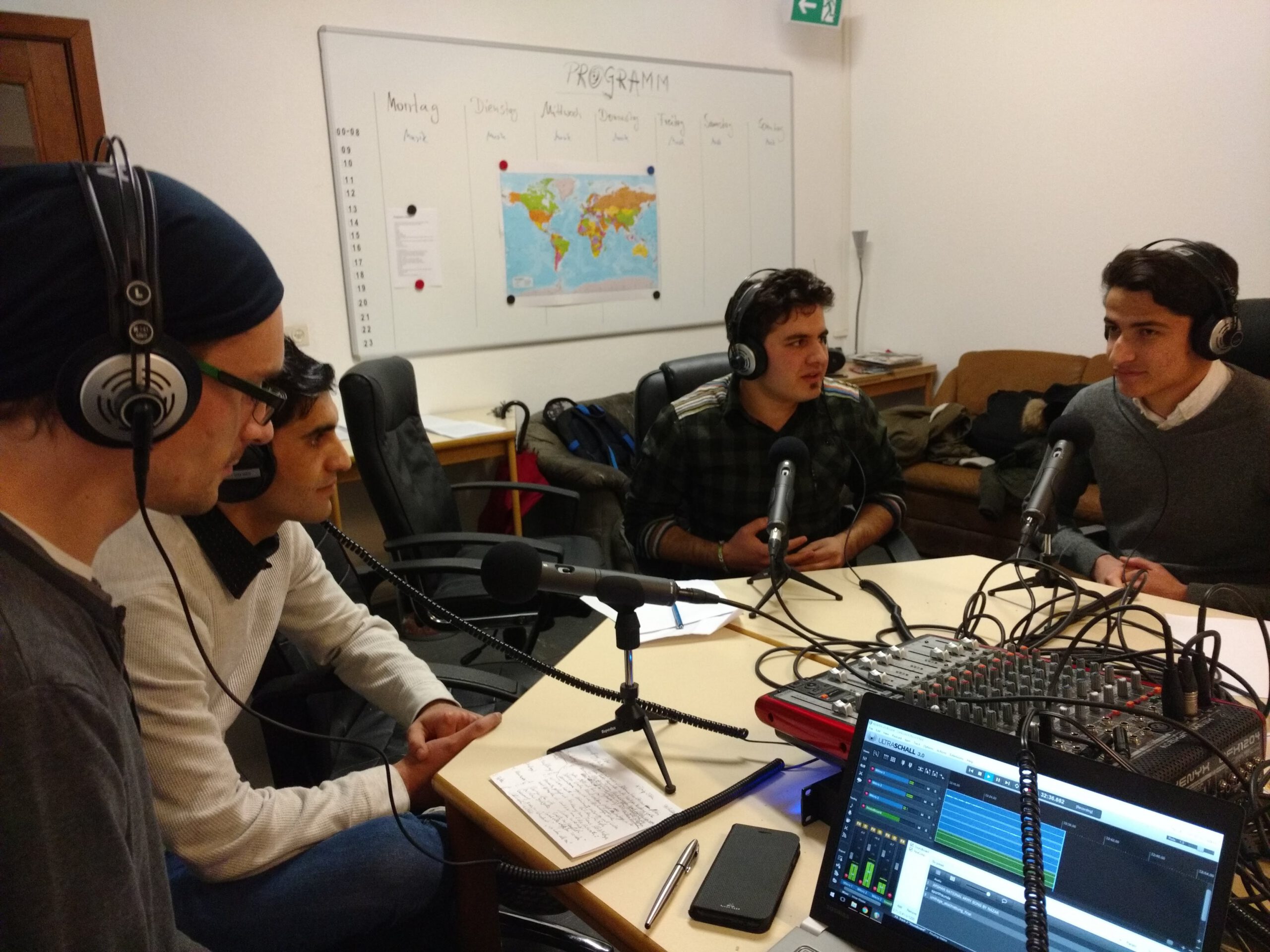 Neumünster: Interkultureller Radio-Workshop