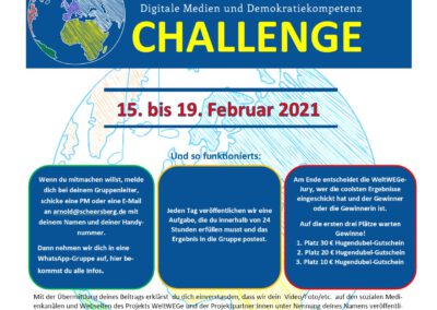 5-Tage-Challenge vom 15. bis 19. Februar 2021