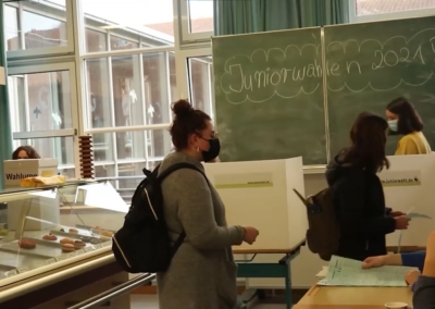 Juniorwahl an der Hannah-Arendt-Schule in Flensburg